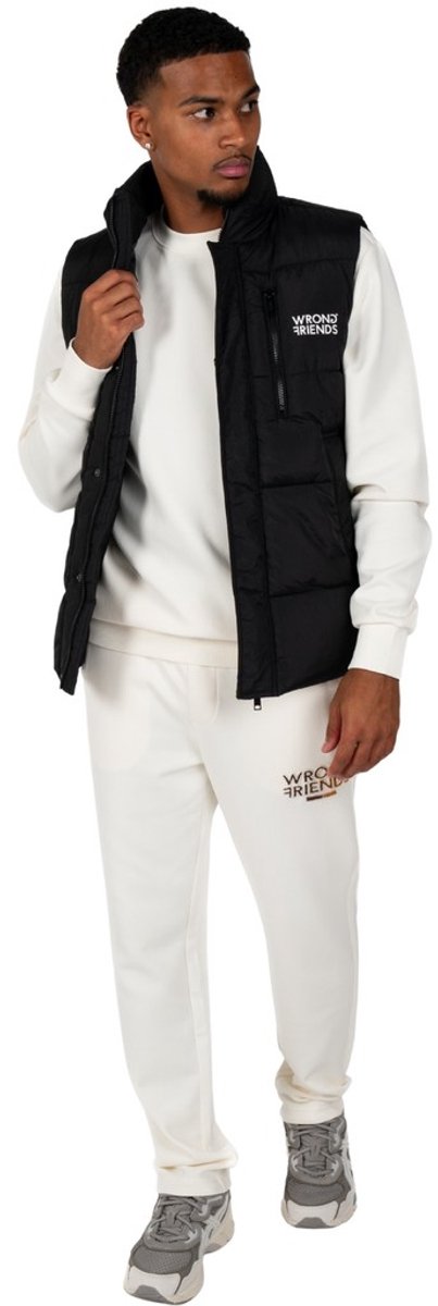 Wrong Friends Lafayette Bodywarmer Heren – Zwart – Regular Fit