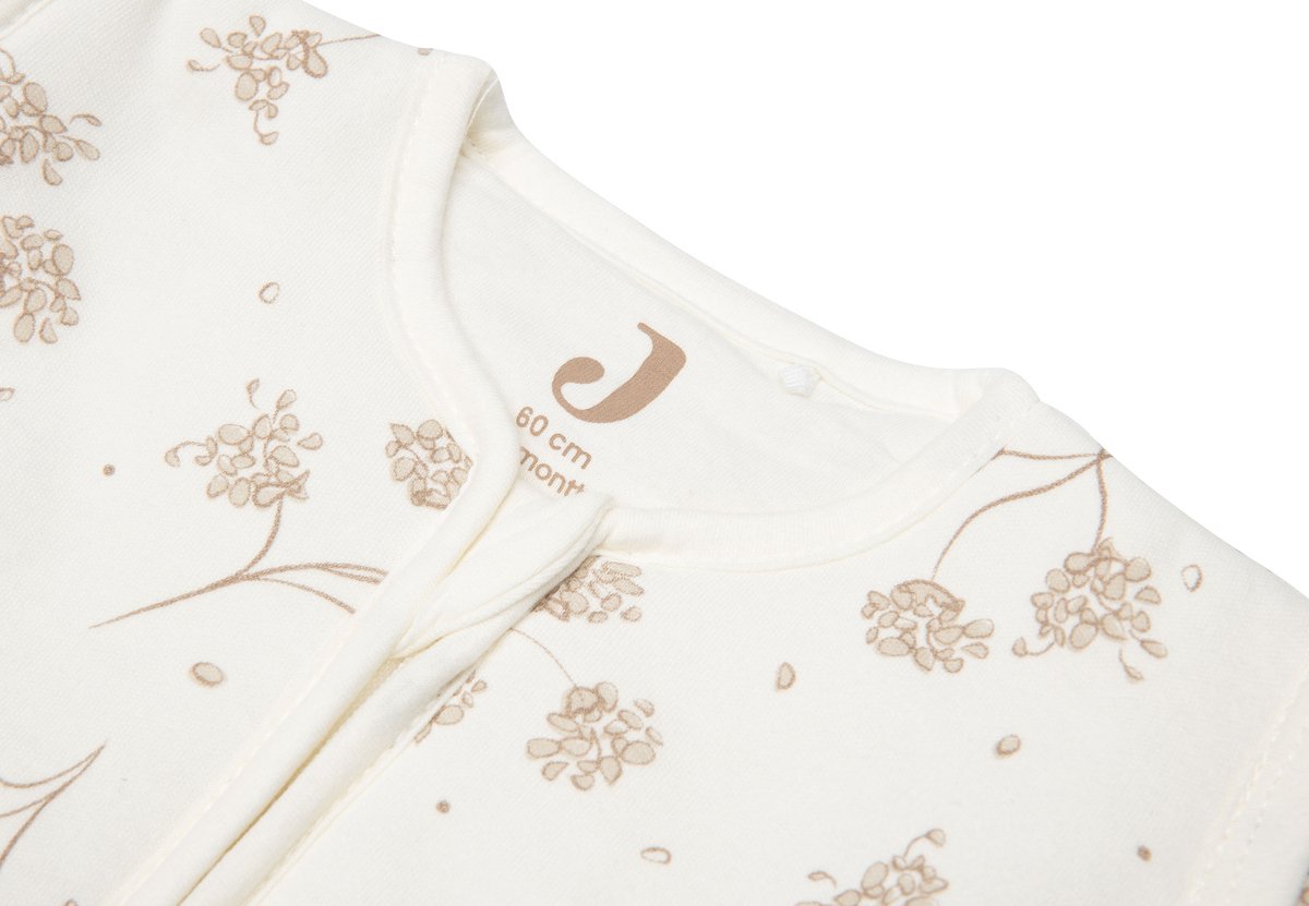 Jollein Slaapzak Baby 60 Cm Leafy Dreams - Katoen, 2,5-3,5 TOG, Afneembare Mouwen, Oeko-Tex, Winterslaapzak