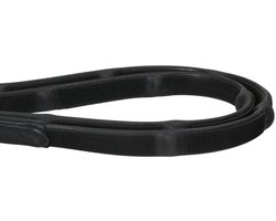Horsegear Teugels Horsegear Hgsoft Rubber Zwart