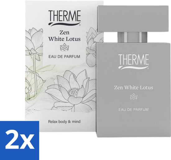 Therme - Zen White Lotus - Eau de Parfum - Verfrissend- 30ml - Voordeelverpakking - 2 stuks