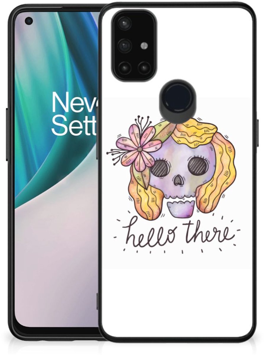 Telefoonhoesje OnePlus Nord N10 5G Boho Skull
