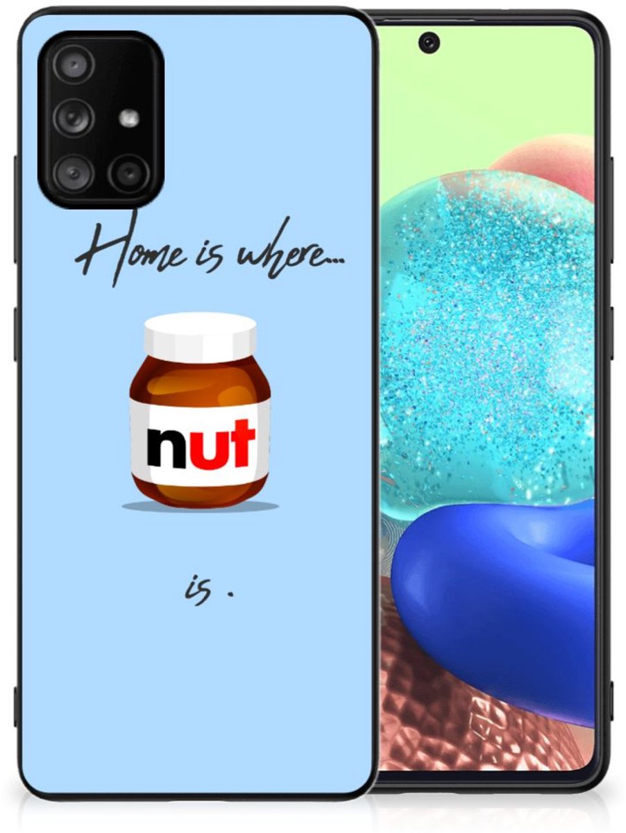 Samsung Galaxy A71 Back Cover Hoesje Nut Home