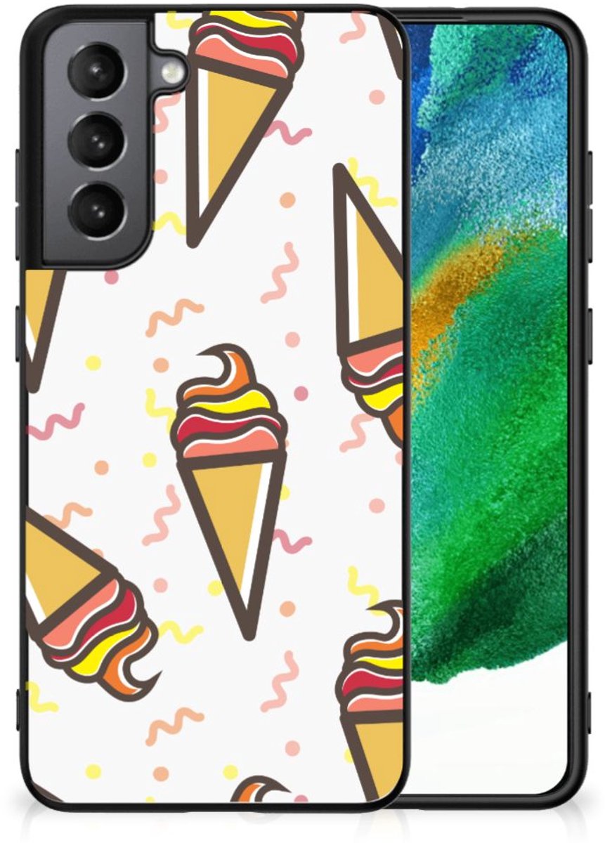 Samsung Galaxy S21FE Back Cover Hoesje Icecream