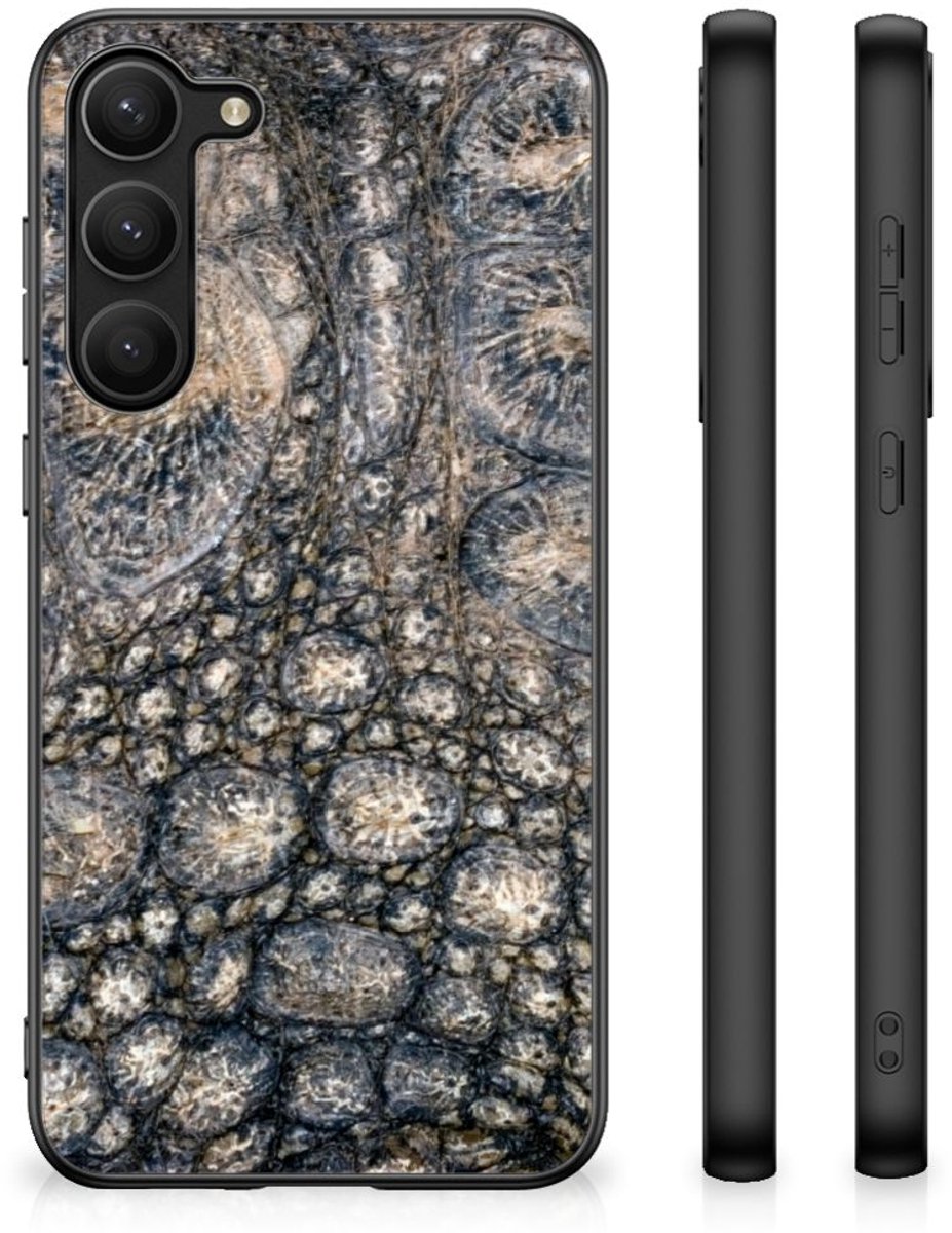 Samsung Galaxy S23 Plus Dierenprint Telefoonhoesje Krokodillenprint