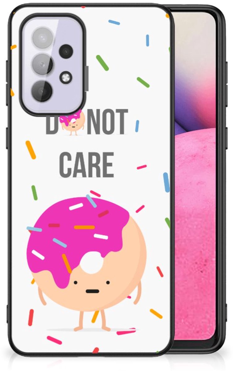 Samsung Galaxy A33 5G Back Cover Hoesje Donut Roze