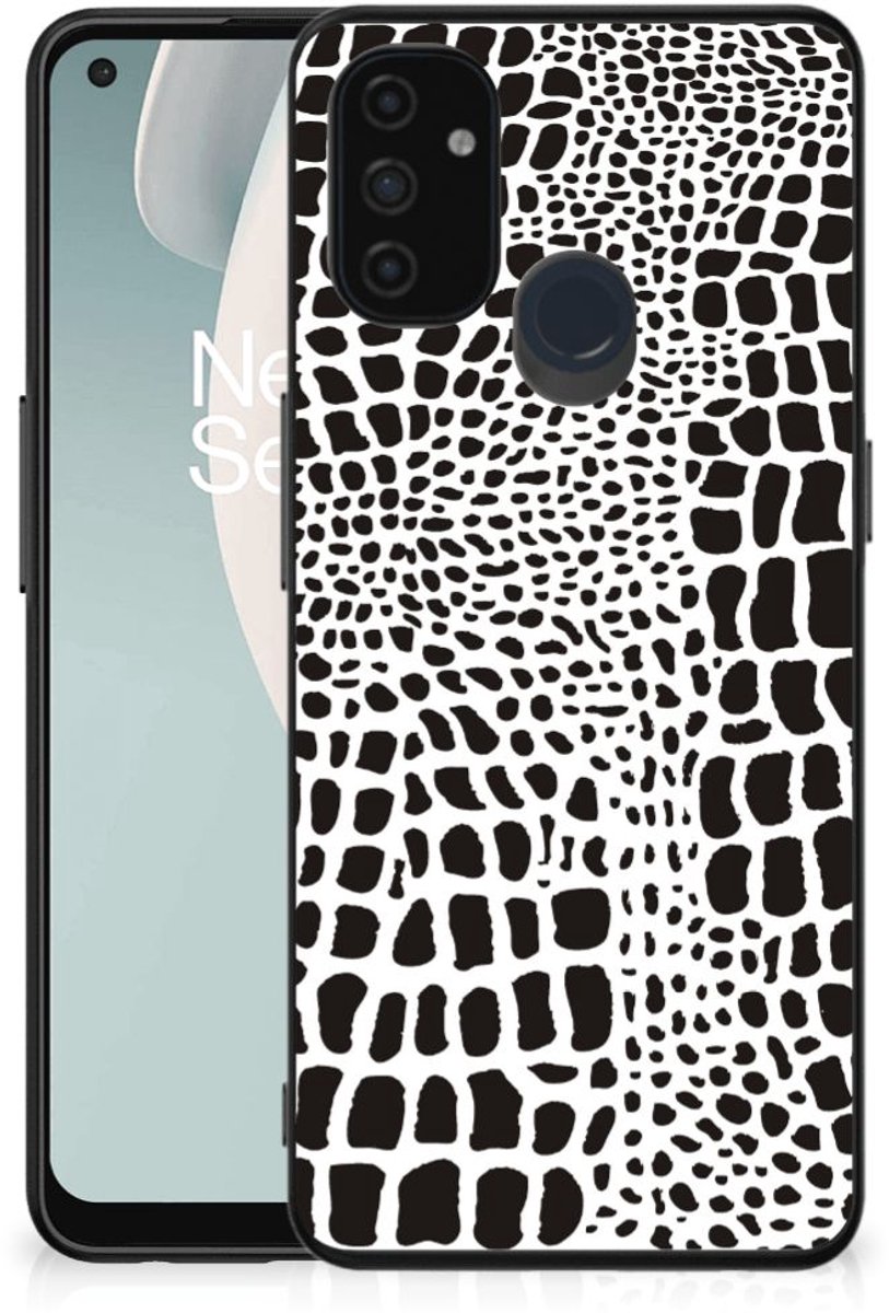 OnePlus Nord N100 Dierenprint Telefoonhoesje Slangenprint