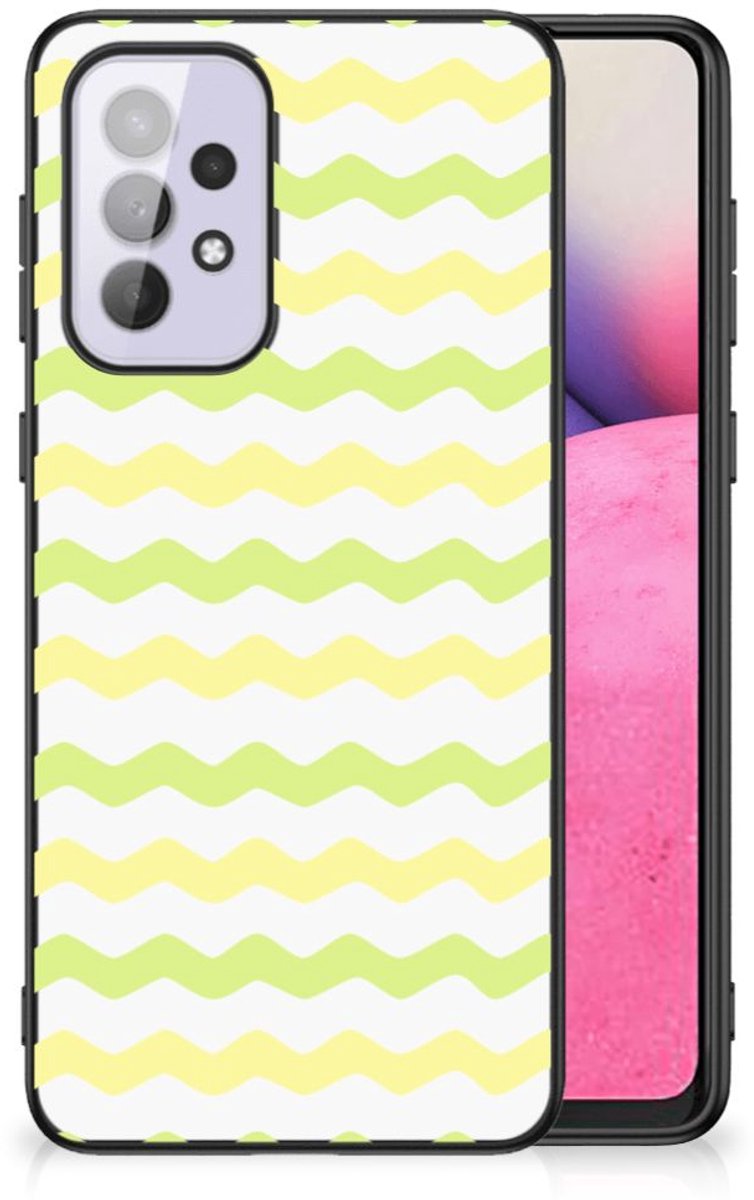 Samsung Galaxy A33 5G Back Case Waves Yellow