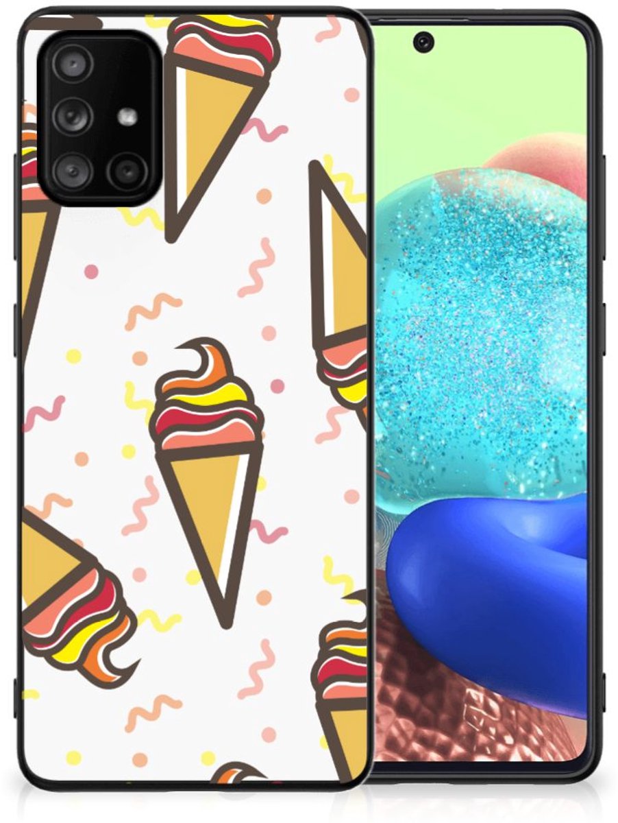 Samsung Galaxy A71 Back Cover Hoesje Icecream