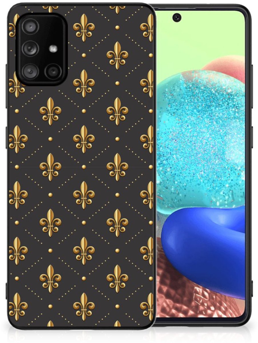 Samsung Galaxy A71 Back Case Franse Lelie
