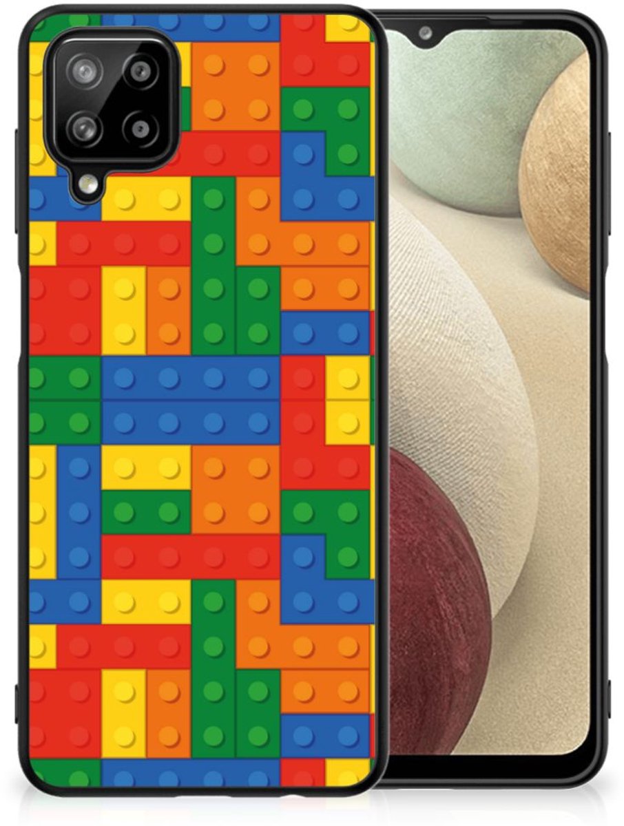 Samsung Galaxy A12 Back Case Blokken