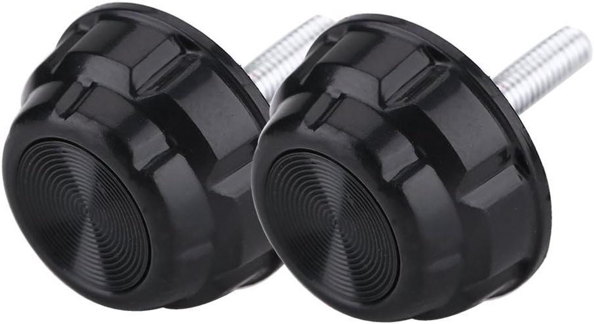 Allecto Plus - Vismolen Handvat Schroefdoppen 10 Stuks - Visserijspoel Power Knop Vervanging met Pakkingen
