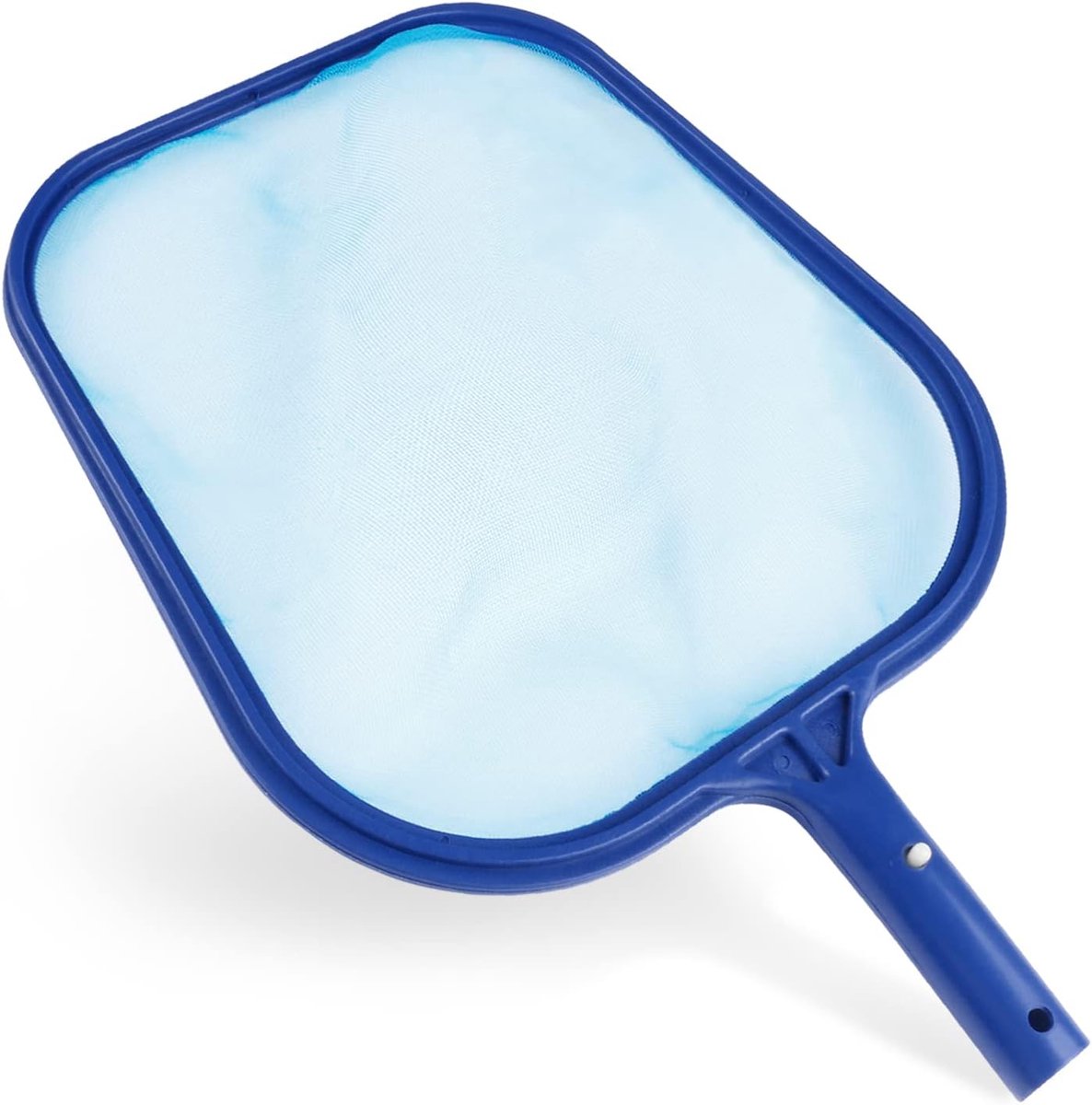 Schepnet zwembadreiniging - Bladskimmer en schep-opzetstuk - Blauw