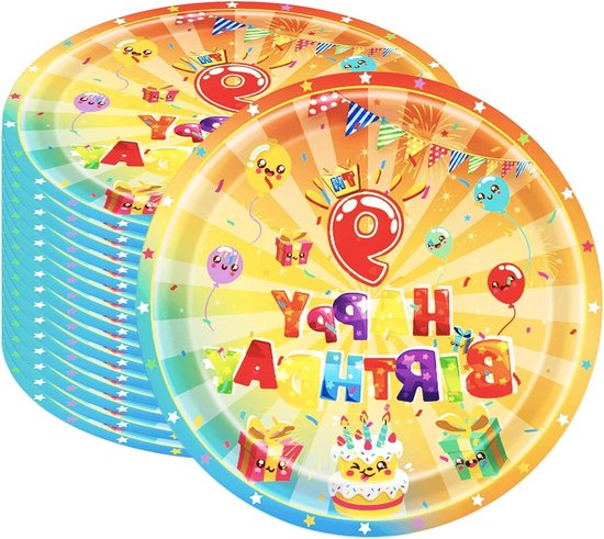 Roze papieren dino borden 8 stuks 25cm