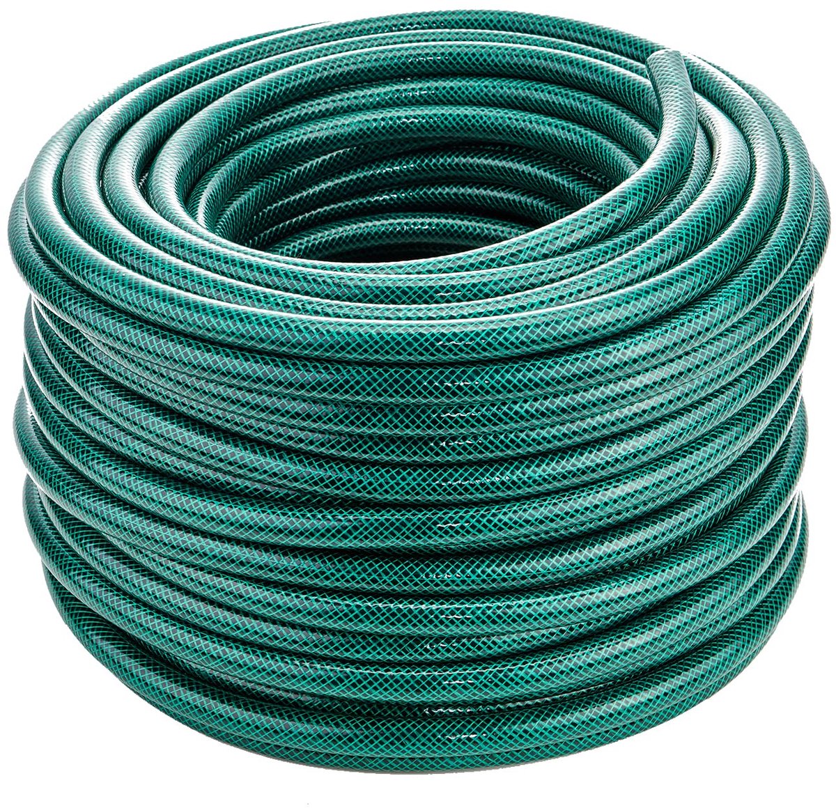Ibenzoa® 50 meter flexibele en versterkte PVC tuinslang voor buitengebruik