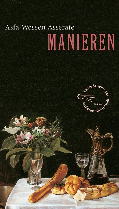 Die Andere Bibliothek 226 - Manieren - cover