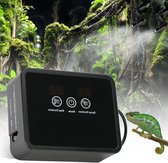 Diealles Shine Luchtbevochtiger voor reptielen, intelligent reptielen- vernevelingssysteem, voor terrarium, met sproeiers, 360 graden verstelbaar, nevel voor reptielen, amfibieën, planten, bloemen