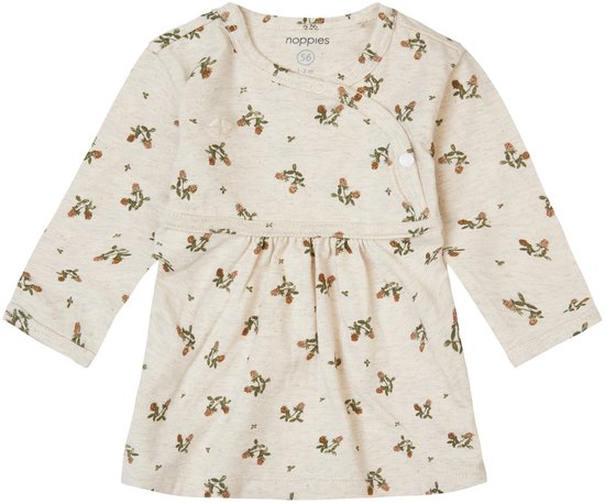 Noppies Jurk Norton Baby - Maat 50 - babykleding meisjes