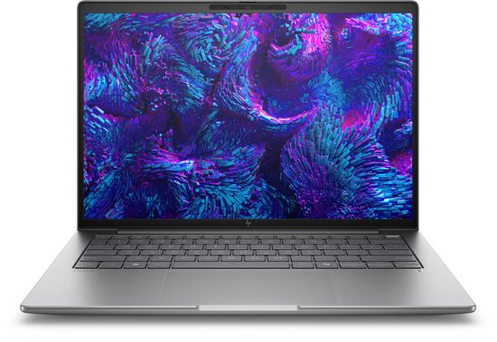 HP ZBook 8 G1i Intel Core Ultra 7 255H Mobiel werkstation 35,6 cm (14") 2.5K 32 GB DDR5-SDRAM 1 TB SSD NVIDIA RTX 500 Ada Wi-Fi 7 (802.11be) Windows 11 Pro AI Workstation, AI PC Zilver - HP - Hoofdafbeelding