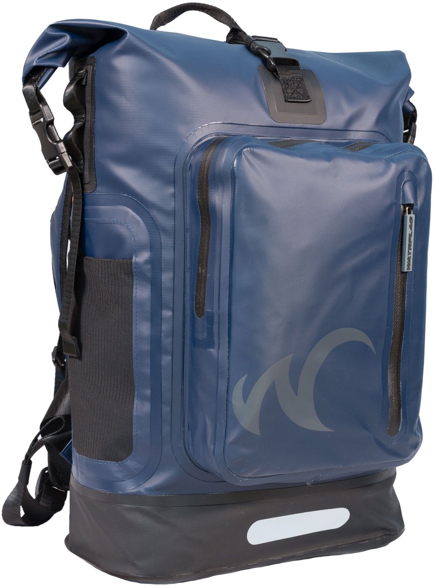 Waterproof Backpack 30L Blue - waterdichte rugzak 32 x 47 x 18 cm