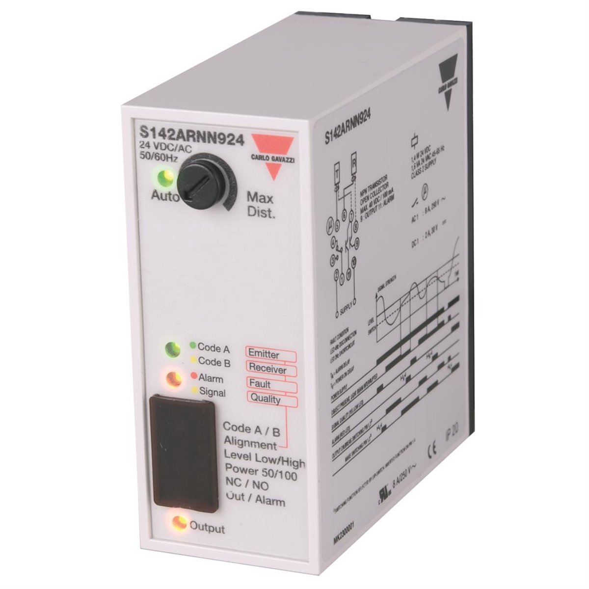 Carlo Gavazzi s142-arnn-924 CAR AMPL 142 A RRN 924