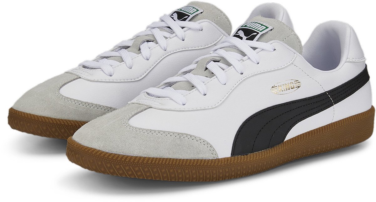 Puma voetbalschoenen King 21 IT indoorschoenen indoor 106696 voetbal heren wit