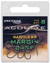 DRENNAN ACOLYTE CARP PELLET - 10 PER PK - BARBLESS FISHING HOOKS SPADE