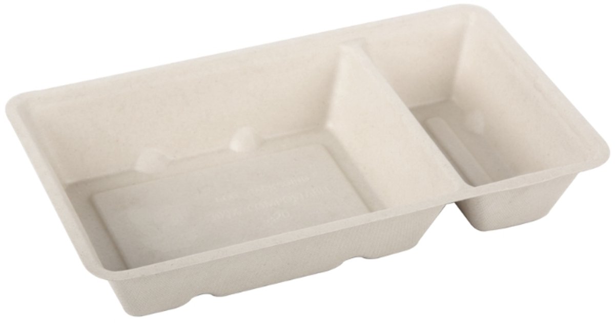 Daily Style – Snackbakjes – A20 (A14+1) – Suikerriet – 50 stuks – Duurzaam Servies