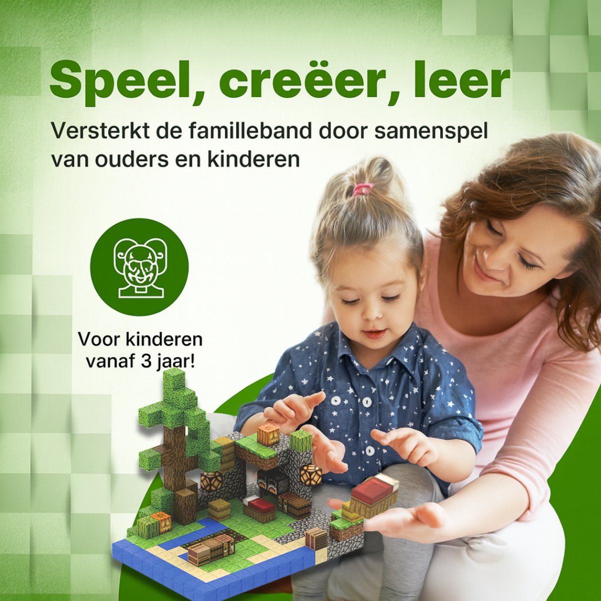 Magnetisch speelgoed – magnetisch bouwspeelgoed 212 stuks – magnetische bouwstenen - magnetische blokken - montessori speelgoed – magneten speelgoed - Boerderij — afbeelding 5