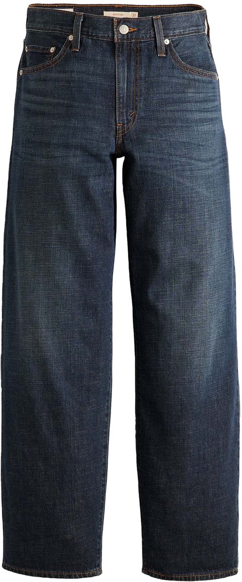 Jeans Levis Baggy Dad Heb Je Er Zin In Streetwear Vrouwen Blauw