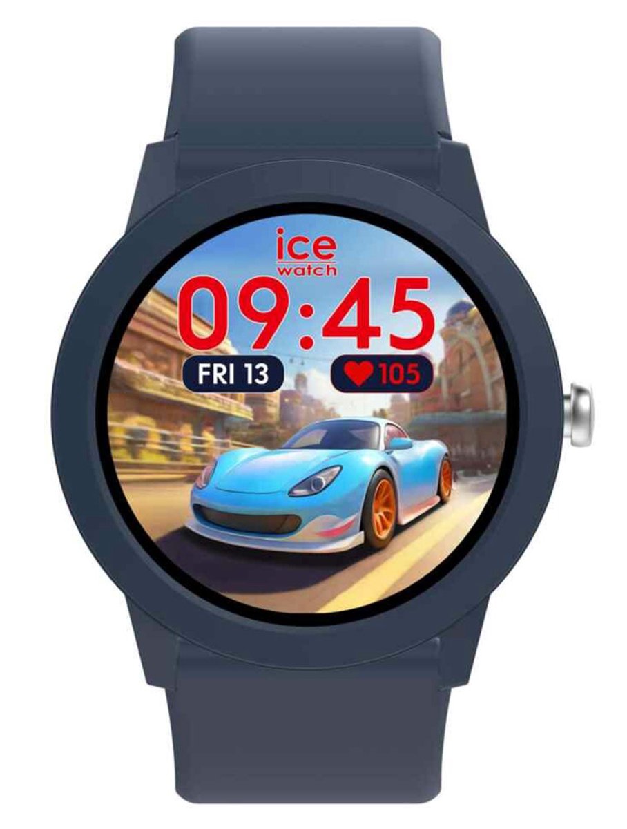 Ice Watch ICE smart junior RD 3.0 - Blue 025247 Horloge - Siliconen - Blauw - Ø 39 mm