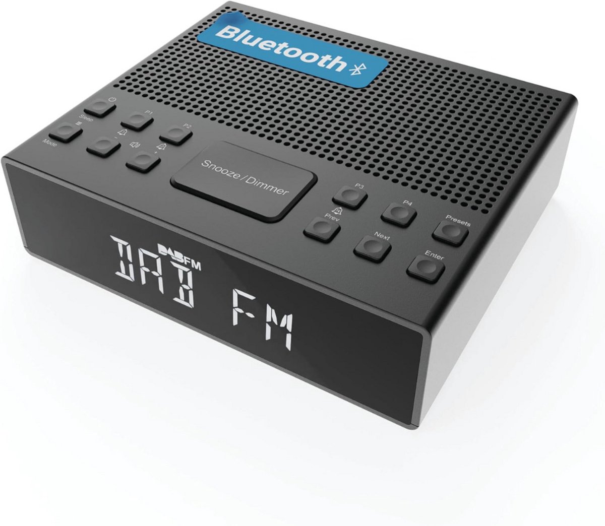 DailySupplies® Wekkerradio DAB Plus - Digitale Klok - Dementieklok