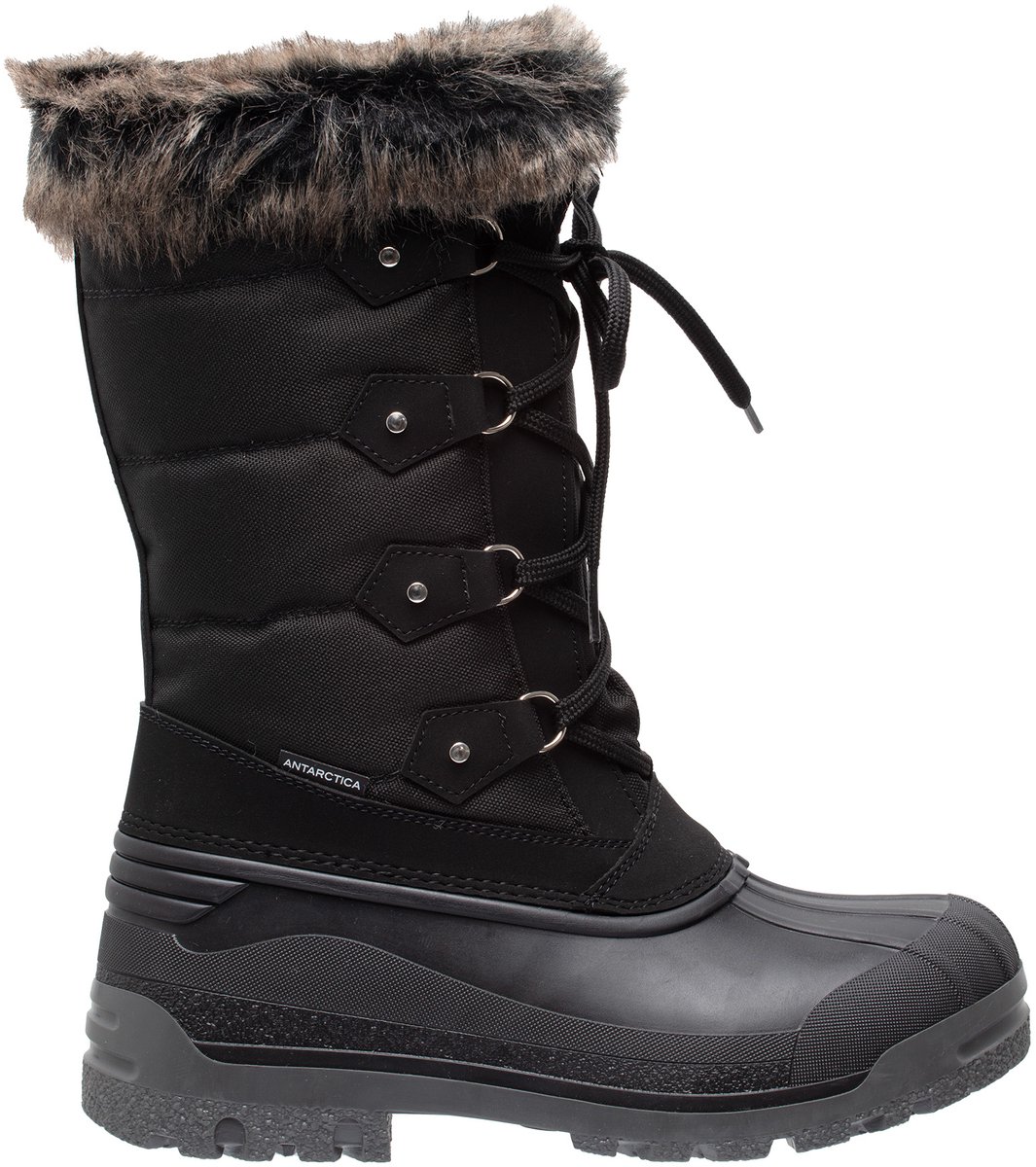 Antarctica 907 Snowboots Dames Nero Zwart