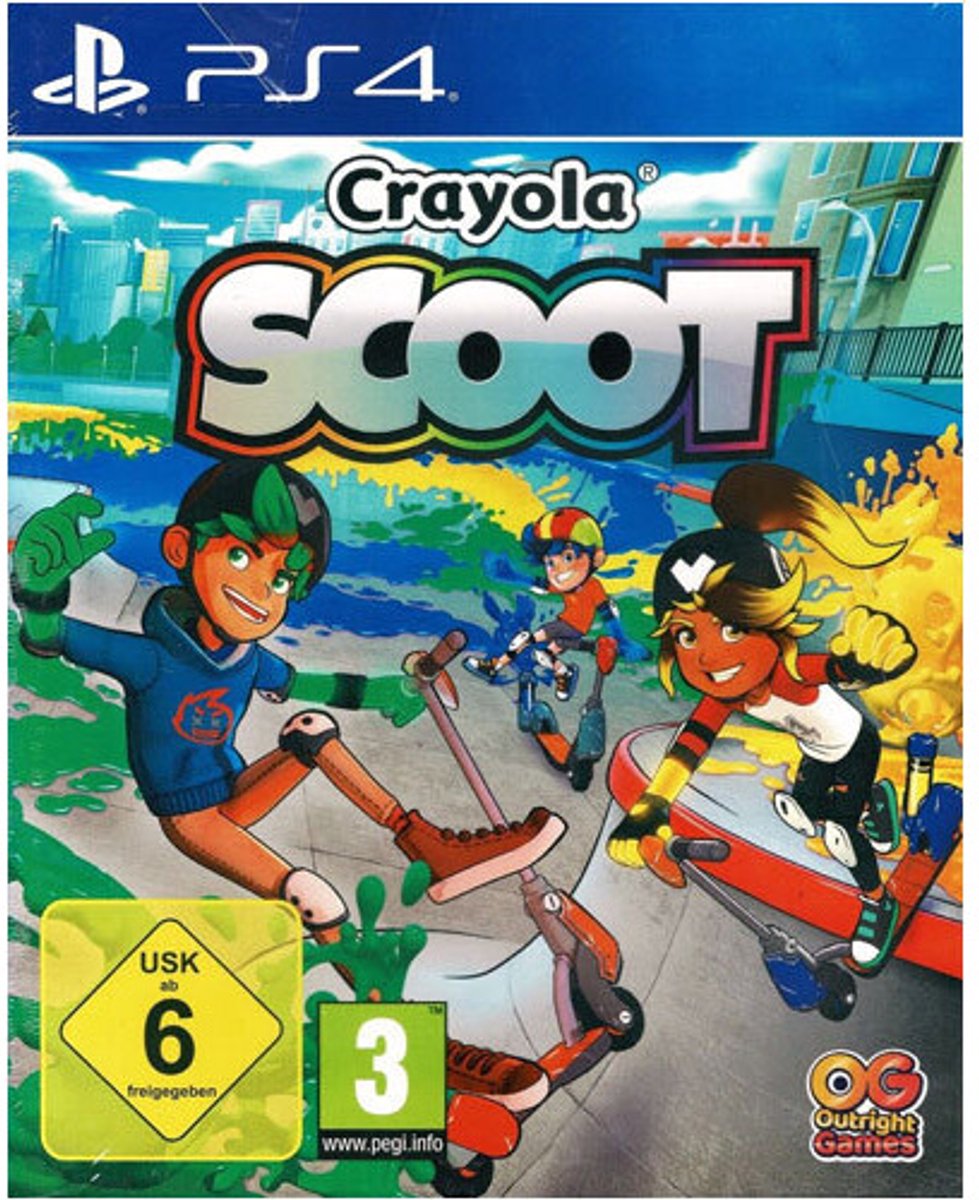 Crayola Scoot-Duits (PlayStation 4) Nieuw