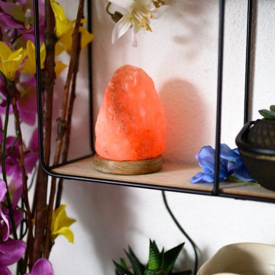 Himalaya zoutlamp zoutkristal tafellamp en nachtlamp van