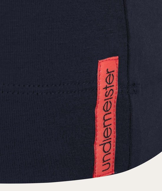 Débardeur Undiemeister - Débardeur homme - Coupe slim - En bois de mélamine - Col rond - Storm Cloud (Blauw) - Lot de 3 - M