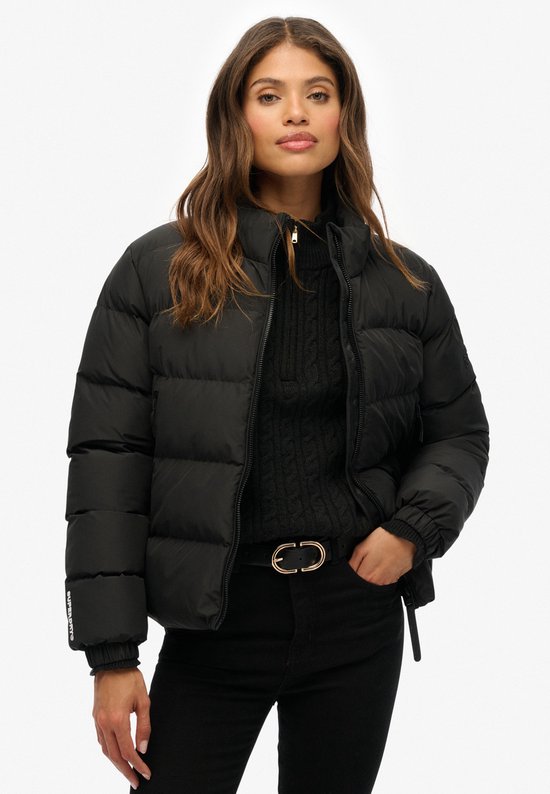 Superdry - Sports pufferjack zonder capuchon - Dames - Gewatteerde jassen