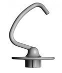Zilveren deeghaak voor KitchenAid keukenmachine.
