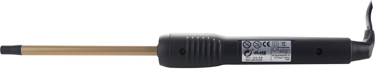 PostQuam IDEULTRACURL haarstyler Krulwand Warm Zwart, Goud - afbeelding 2
