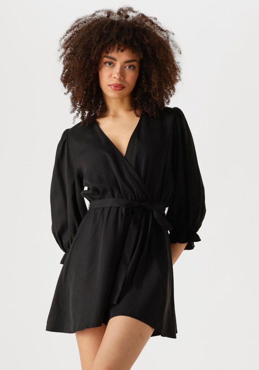 EDITED Kallie Jumpsuit Broeken Dames - Zwart - Maat 36