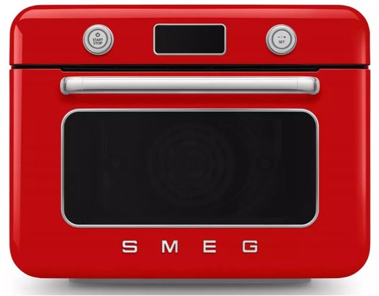 SMEG COF01RDEU – combi-stoomoven – rood – jaren 50 design