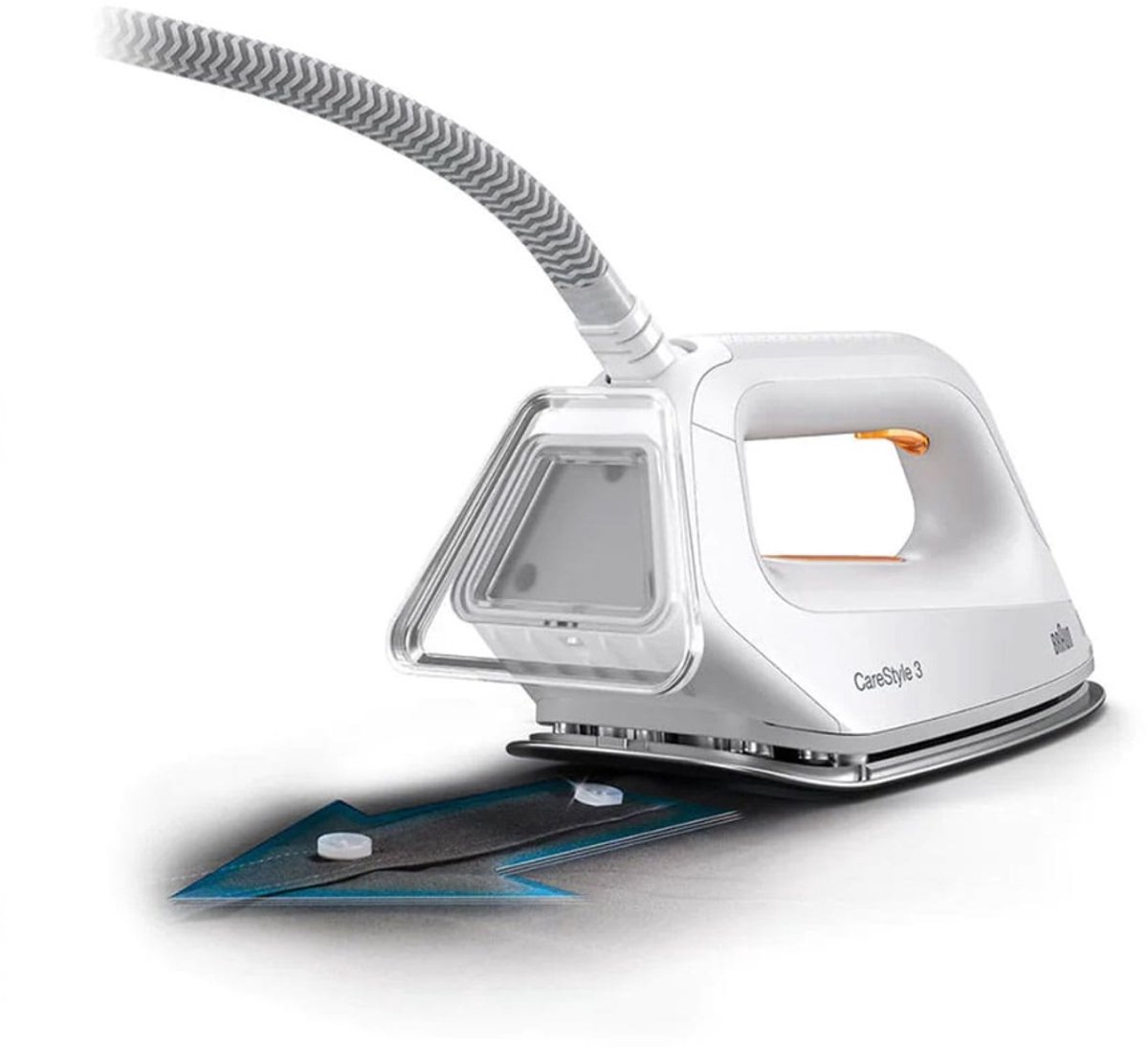 Braun CareStyle 3 IS3132WH - Stoomgenerator - Comfort Handgreep - Wit — afbeelding 4