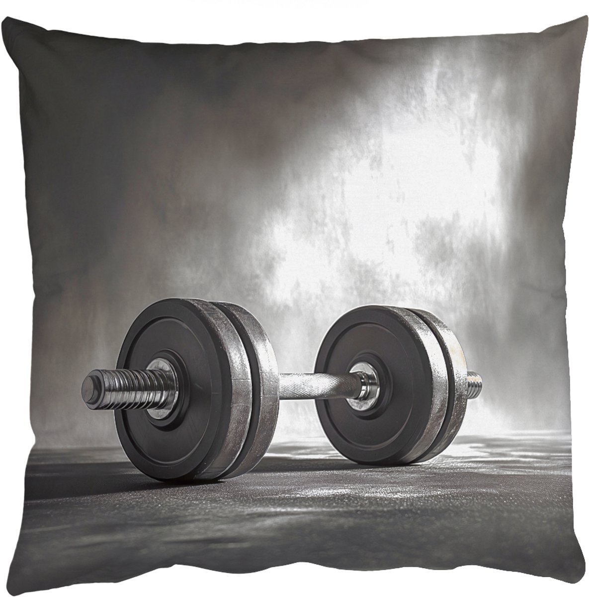 Sierkussens - Kussentjes Woonkamer - 50x50 cm - Halter - Gewichten - Zwart