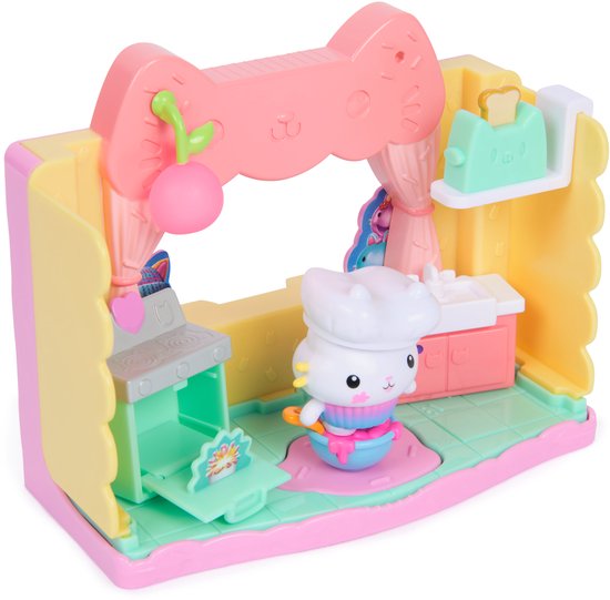 Gabby’s Poppenhuis De Film – Cakey’s Cake-tastische Keuken Speelset