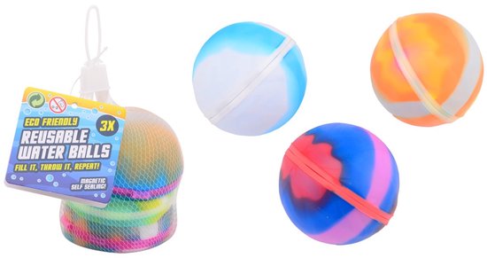 Johntoy Aqua Fun magnetische waterballen herbruikbaar 3 stuks speelgoed. van Johntoy — afbeelding 3