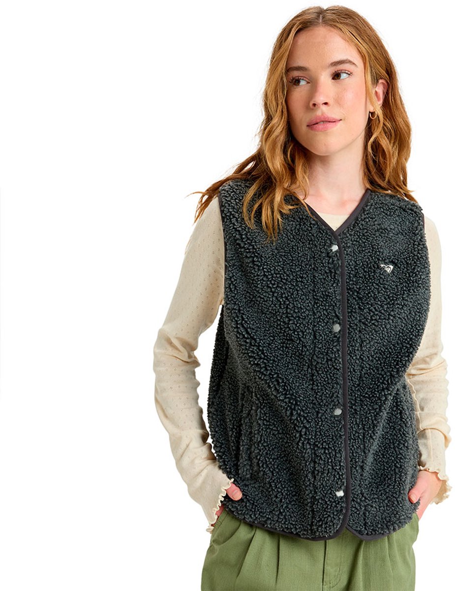 Roxy Iconic Town Fleece Vest S Vrouw Overige kleuren