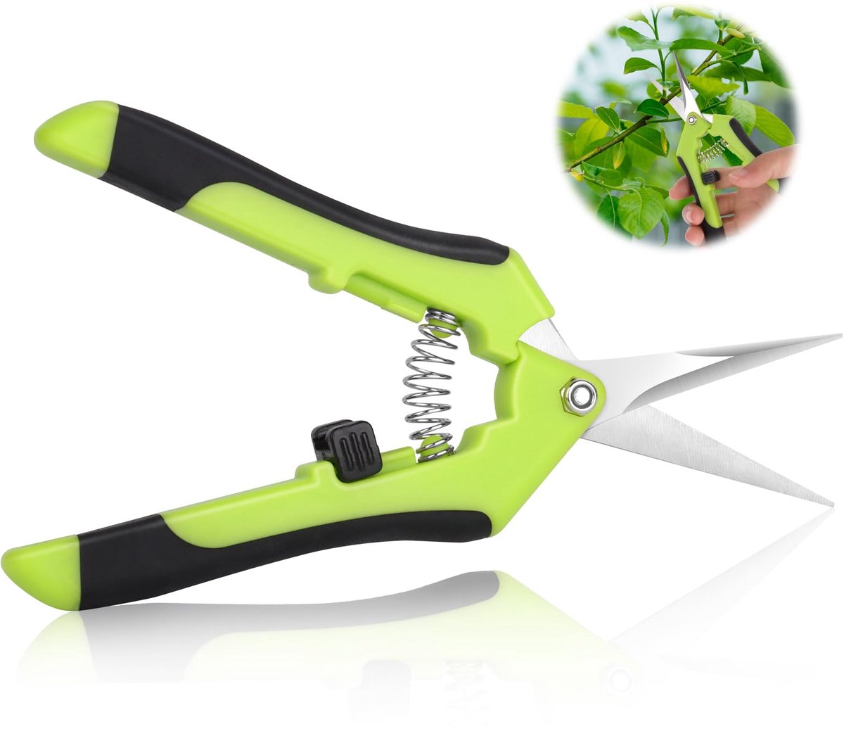 Ibenzoa® Ergonomische en veelzijdige tuinschaar voor planten en bloemen