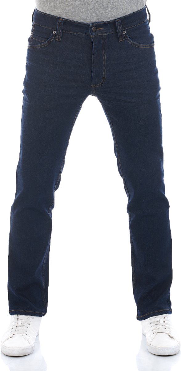 Mustang Heren Jeans Broeken Tramper regular/straight Fit Blauw Volwassenen