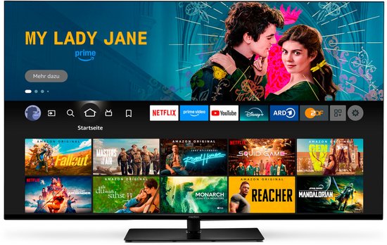 MEDION 125,7 cm (50") TV (Fire TV, 4K Smart TV, Dolby Vision HDR, Dolby Atmos, Netflix, Prime Video, Bluetooth, DVB-T2, MD 850500)