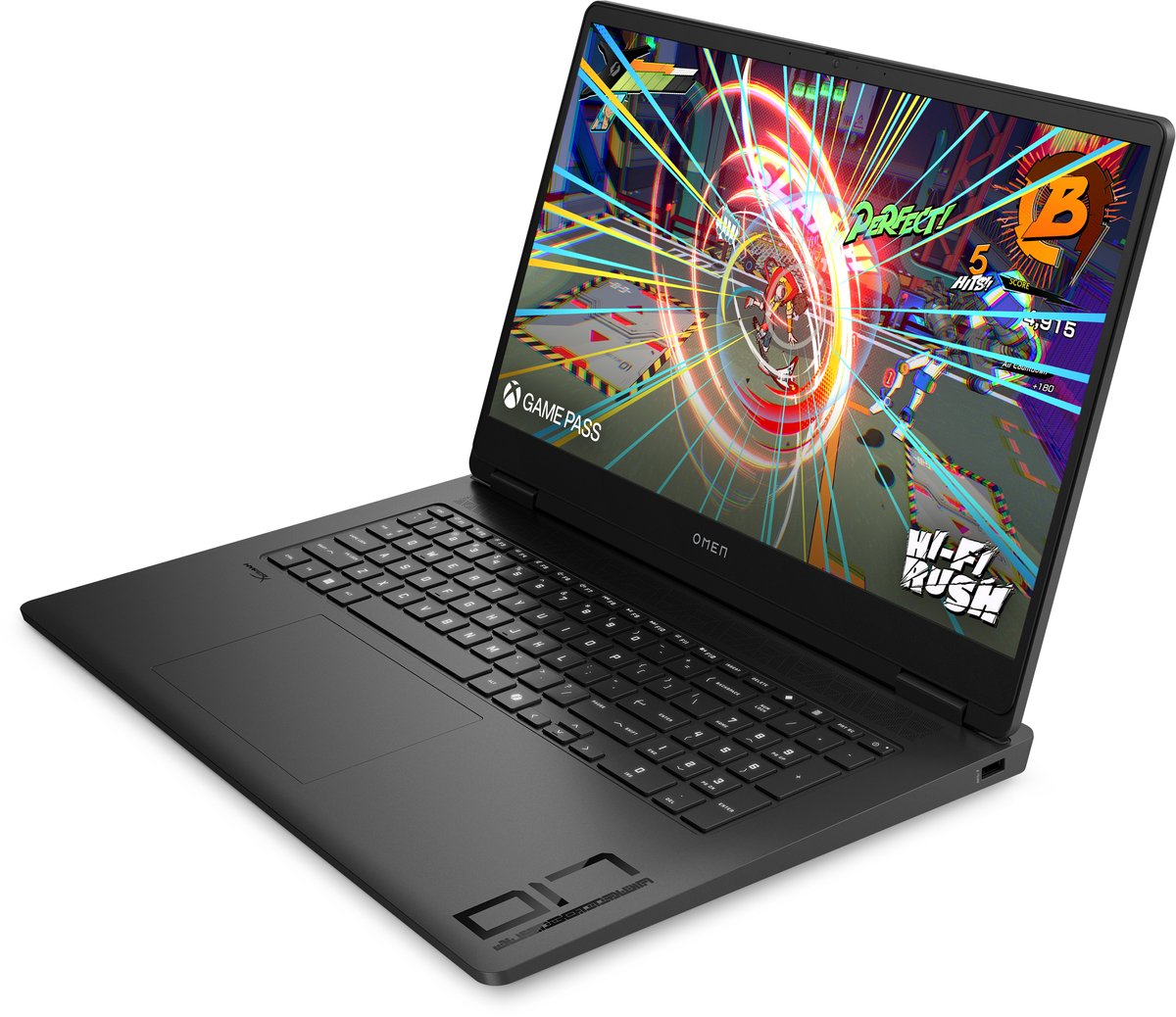"HP OMEN Gaming 17-db1060nd Copilot+ PC AMD Ryzen AI 7 350 Laptop 43,9 cm (17.3"") Quad HD 16 GB DDR5-SDRAM 1 TB SSD NVIDIA GeForce RTX 5060 Wi-Fi 6 (802.11ax) Windows 11 Home Zwart"