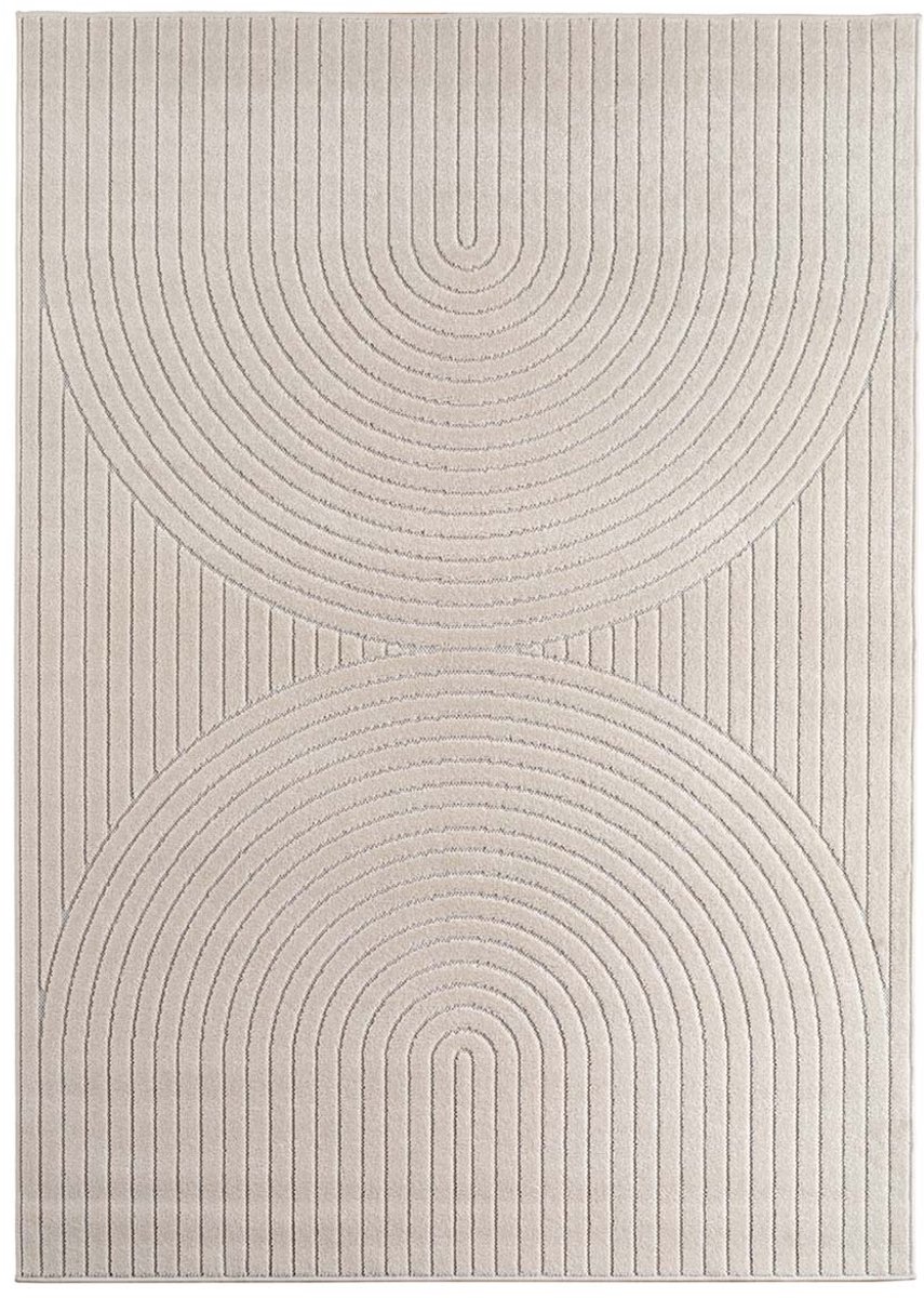 Scandinavisch buitenkleed - Naara Soli crème 240x340 cm